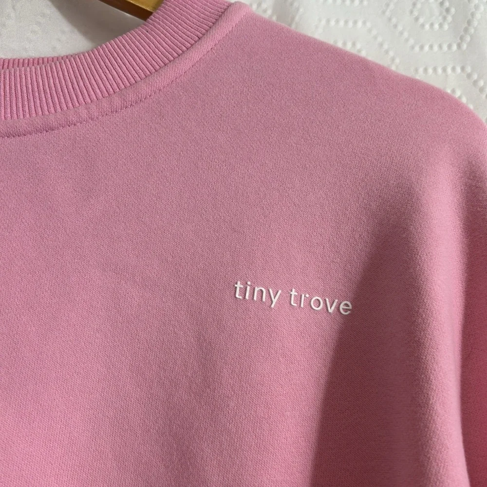 Tiny trove woody pink flamingo sweatshirt women’s small - Picture 7 of 12